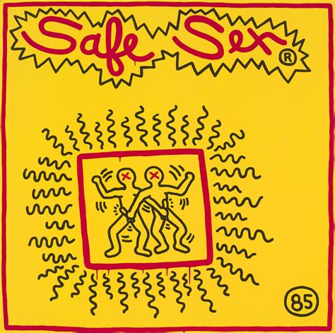 keith haring safe sex